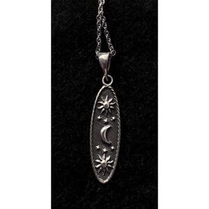 Seed and Sage Sterling Silver Moon Necklace/ Néw With Tags